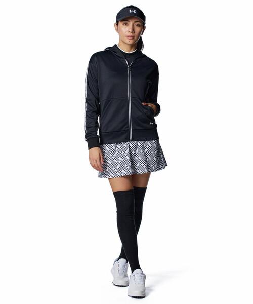UNDER ARMOUR(アンダーアーマー)の「UAアーマーニット フルジップ ジャケット(ゴルフ/レディース)(その他アウター・レディース・ブラック・XL/L/S/M)」の3枚目の写真