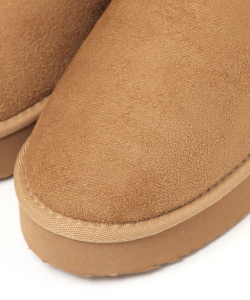 BAYFLOW(ベイフロー)の「厚底ムートンブーツ(KIDS)【19~23cm】(ブーツ・キッズ・ブラウン/ブラック・22.0cm/20.0cm/19.0cm/23.0cm/21.0cm)」の10枚目の写真