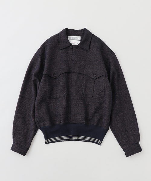 DAIRIKU / ダイリク】Tweed Mountain Rib Shirt（シャツ