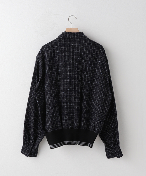 DAIRIKU / ダイリク】Tweed Mountain Rib Shirt（シャツ