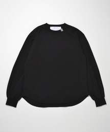 タック入りベーシックロングTシャツ/Refined L/S T-shirt