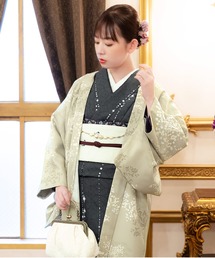 kimonomachi | KIMONOMACHI オリジナル 2024-25 新作 羽織 単品　かすみ草に青海波シリーズ(着物)