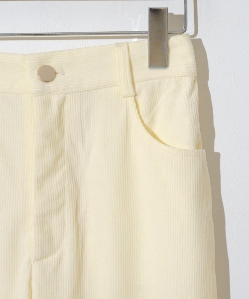 flower(フラワー)の「グラッドコーデュロイパンツ(その他パンツ・レディース・ブラウン/アイボリー・FREE)」の20枚目の写真