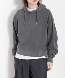 cepo（セポ）の「〈セットアップ対応〉16/10 裏毛クロップドパーカープルオーバー（パーカー）」