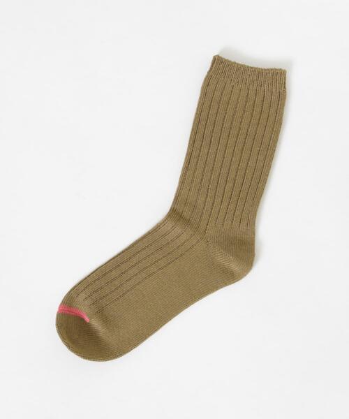 URBAN RESEARCH（アーバンリサーチ）の「『UR TECH』ワイドリブソックス（ソックス/靴下・メンズ・ベージュ/オフホワイト/グレー/ブラック・25-28）」の6枚目の写真