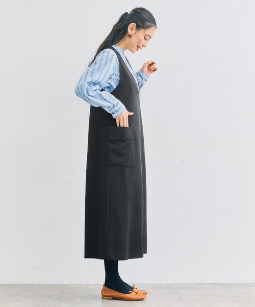 and myera（アンド マイラ）の「ａｎｄ　ｍｙｅｒａ　ストライプなシャツ（シャツ/ブラウス・レディース・ホワイト系その他/ブルー・LL/L/M/S）」の19枚目の写真