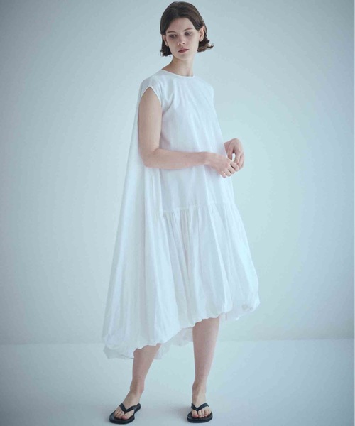 SEA（シー）の「ノースリーブ バルーンドレス（ワンピース・レディース・ブラック/ホワイト・ONE SIZE）」の3枚目の写真