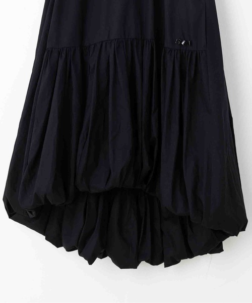 SEA（シー）の「ノースリーブ バルーンドレス（ワンピース・レディース・ブラック/ホワイト・ONE SIZE）」の9枚目の写真