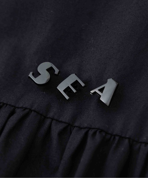 SEA（シー）の「ノースリーブ バルーンドレス（ワンピース・レディース・ブラック/ホワイト・ONE SIZE）」の11枚目の写真