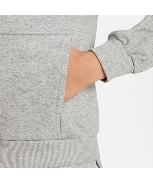 NIKE（ナイキ）の「ナイキ NIKE ナイキ YTH NSW クラブ FT フルジップ L/S フーディ LBR（パーカー・キッズ・グレー/ブラック・140cm/150cm/160cm/130cm）」の10枚目の写真