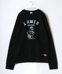 LUMBER（ランバー）の「LUMBER（ランバー）アメカジプリントスウェットトレーナー レディース メンズ ユニセックス/アニマル/ねこ/あひる/ワニ/魚/釣り/虎（スウェット）」