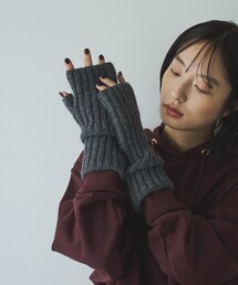 coen（コーエン）の「リブニットアームウォーマー（手袋）」