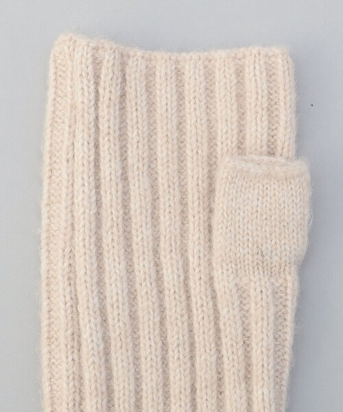 coen（コーエン）の「リブニットアームウォーマー（手袋・レディース・ナチュラル/ダークグレー/ブラック/ベージュ・FREE）」の17枚目の写真