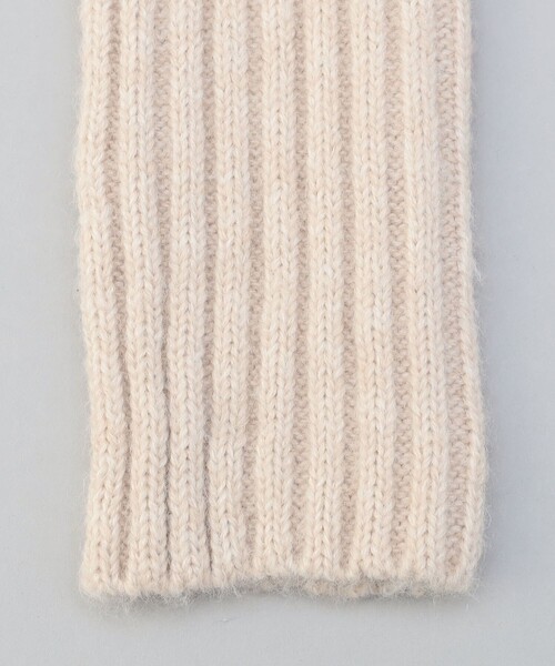 coen（コーエン）の「リブニットアームウォーマー（手袋・レディース・ナチュラル/ダークグレー/ブラック/ベージュ・FREE）」の18枚目の写真