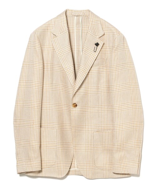 セール】LARDINI / ROMA コットンリネン グレンチェック