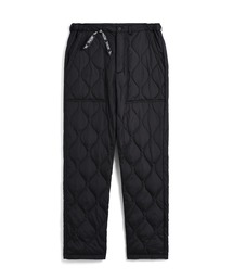 パンツ（ブルー・ネイビー/青色系・キルティング）ファッション通販