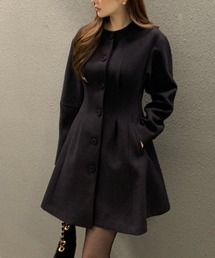 ノーカラーコート（ブルー・ネイビー/青色系）ファッション通販 - ZOZOTOWN