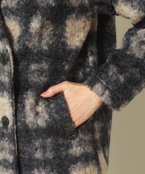 ITS'DEMO（イッツデモ）の「◆ブークレチェックコート（チェスターコート・レディース・アイボリー系1/ブラック系1・00）」の16枚目の写真