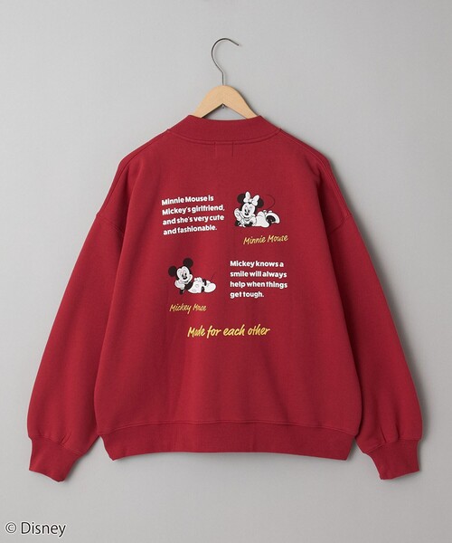 coen（コーエン）の「【Disney／ディズニー】coen限定 バックプリントハーフジップスウェット（スウェット・レディース・ダークグレー/ナチュラル/レッド・M/L）」の18枚目の写真