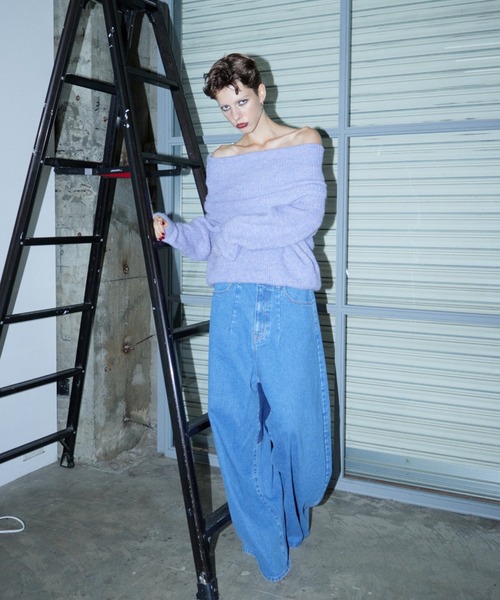 【最終値下げ】ウォンエムWONEM バックハートジーンズ WONEM（ウォンエム）の「バックハートジーンズ（デニムパンツ）」 - WEAR