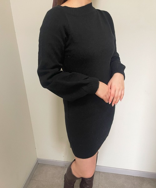 frunco（フランコ）の「ニットワンピース（ワンピース・レディース・ホワイト/ブラック/グレー・FREE）」の17枚目の写真