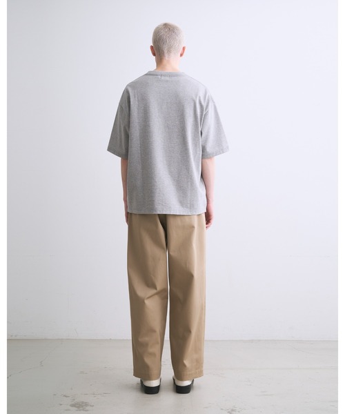 Traditional Weatherwear（トラディショナルウェザーウェア）の「TEE 002（Tシャツ/カットソー・メンズ・ネイビー/トップグレー/ホワイト/ブラック/グレー系その他・S/M/L）」の8枚目の写真