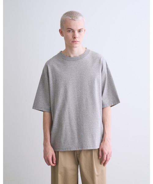 Traditional Weatherwear（トラディショナルウェザーウェア）の「TEE 002（Tシャツ/カットソー・メンズ・ネイビー/トップグレー/ホワイト/ブラック/グレー系その他・S/M/L）」の6枚目の写真