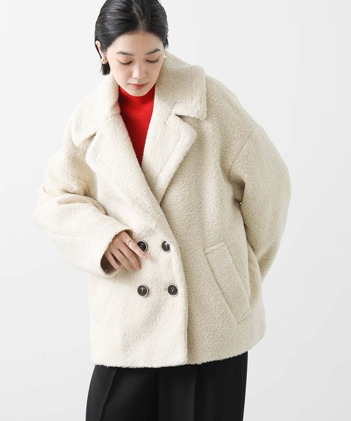 新品Greedy Brilliant モヘアジャケットコートグレディブリリアン 新品Greedy Brilliant モヘアジャケットコートグレディブリリアン