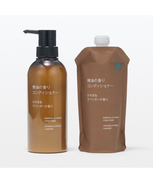 無印良品（ムジルシリョウヒン）の「精油の香り　コンディショナー　ひのき＆ラベンダーの香り　４００ｍＬ（コンディショナー・レディース・その他・FREE）」の5枚目の写真