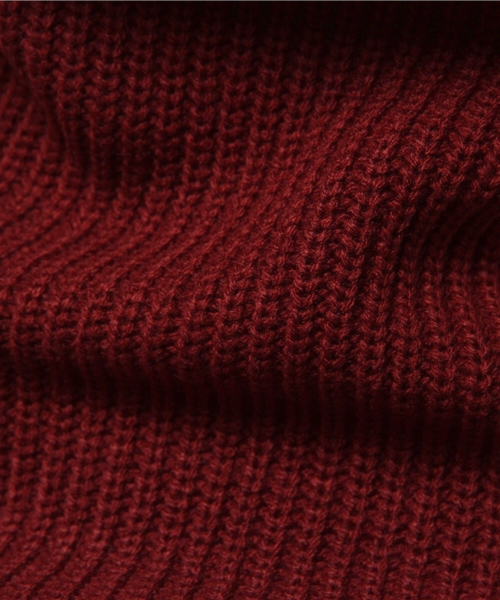 earth music&ecology（アースミュージックアンドエコロジー）の「ボトルネックニットプルオーバー（ニット/セーター・レディース・レンガ/キャメル/モスグリーン/アイボリー/ピンクベージュ/ネイビー・FREE）」の9枚目の写真