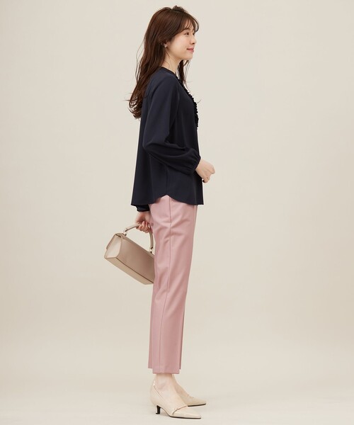 ANY SIS(エニィスィス)の「【洗える】褒めらレディテーパード パンツ(その他パンツ・レディース・ライトグレー系6/ベージュ系/ピンク系/ネイビー系/ネイビー系6・1/2/3)」の20枚目の写真