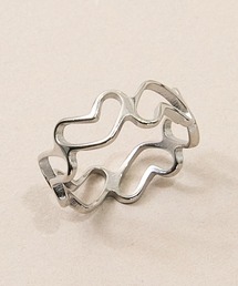 Zoule ゾーラ:ステンレスシリーズ stainless R-58 ステンレス ハート リング
