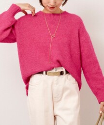 NOLLEY’S | 《手洗い可能》バルキーゆったりクルーネックプルオーバーニット(ニット/セーター)