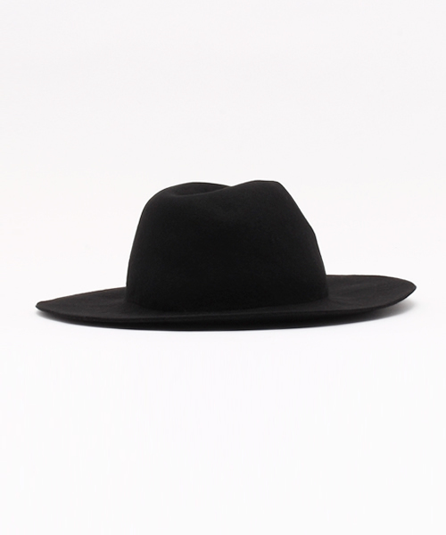 LAGUNAMOON（ラグナムーン）の「MinimalフェルトHAT（ハット・レディース・ブラック/ブラウン/ベージュ/グレー・FREE）」の6枚目の写真