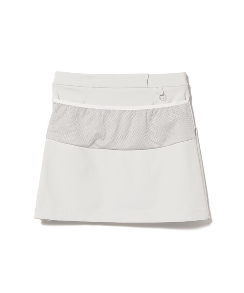 BEAMS GOLF(ビームスゴルフ)の「Miyu Ikeda GOLF / バック メッシュ ポケットスカート(スカート・レディース・チャコールグレー/オフホワイト・LARGE/SMALL/MEDIUM)」の6枚目の写真
