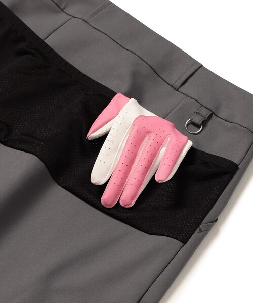 BEAMS GOLF(ビームスゴルフ)の「Miyu Ikeda GOLF / バック メッシュ ポケットスカート(スカート・レディース・チャコールグレー/オフホワイト・LARGE/SMALL/MEDIUM)」の12枚目の写真