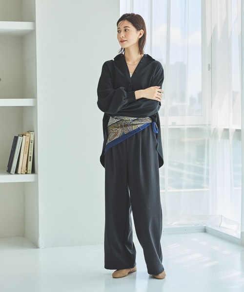 LAKOLE(ラコレ)の「【セットアップ対応/多機能ウェア】サップVTGイージーパンツ / 291642(その他パンツ・レディース・チャコールグレー/グレー/ライトベージュ/ブラック/ブラウン・MEDIUM/LARGE)」の16枚目の写真