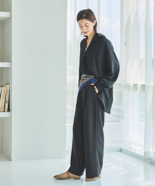 LAKOLE(ラコレ)の「【セットアップ対応/多機能ウェア】サップVTGイージーパンツ / 291642(その他パンツ・レディース・チャコールグレー/グレー/ライトベージュ/ブラック/ブラウン・MEDIUM/LARGE)」の17枚目の写真