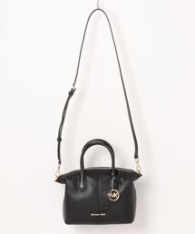 MICHAEL KORS（マイケルコース）の「HYDE ぺブル サッチェル スモール 新品タグ付 マイケルコース HYDE ぺブル サッチェル スモール ブラック