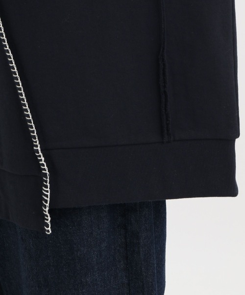 LEPSIM（レプシィム）の「リメイクステッチ裏毛チュニック　289679（ワンピース・レディース・ブラック/ブルー/チャコールグレー/アイボリー・FREE）」の15枚目の写真