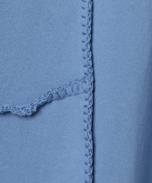 LEPSIM（レプシィム）の「リメイクステッチ裏毛チュニック　289679（ワンピース・レディース・ブラック/ブルー/チャコールグレー/アイボリー・FREE）」の9枚目の写真