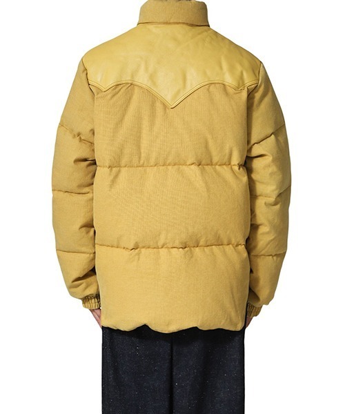 Rocky Mountain FeatherBed（ロッキー マウンテン フェザーベッド）の「ROCKY MOUNTAIN / ロッキーマウンテンフェザーベッド：DOWN JACKET DUCK：200-242-14[STD]（ダウンジャケット/コート・メンズ・ブラウン・42/44）」の10枚目の写真