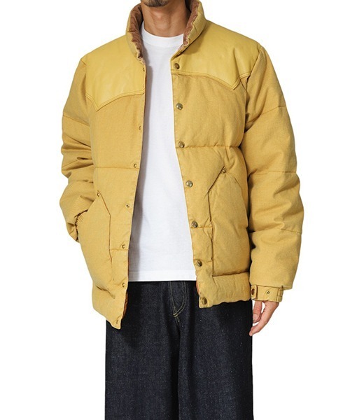 Rocky Mountain FeatherBed（ロッキー マウンテン フェザーベッド）の「ROCKY MOUNTAIN / ロッキーマウンテンフェザーベッド：DOWN JACKET DUCK：200-242-14[STD]（ダウンジャケット/コート・メンズ・ブラウン・42/44）」の11枚目の写真