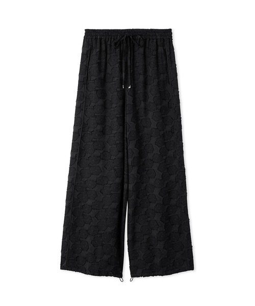 styling/（スタイリング）の「カットジャガードワイドパンツ（その他パンツ・レディース・ベージュ/ブラック・1/0）」の8枚目の写真