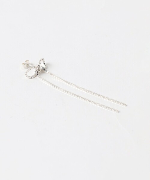 < SASKIA DIEZ＞Steven Alan ハート　ピアス SASKIA DIEZ＞BOW EARRINGS/ピアス（ピアス（両耳用））｜Steven