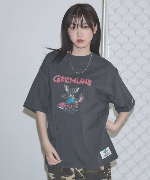DISCUS(ディスカス)の「Buyer's Select/DISCUS×Spacejam/LOONEY TUNES DISCUS×GREMLINS クルーネック半袖ピグメントTシャツ(Tシャツ/カットソー・メンズ・ホワイト系その他/ブラック系1/ホワイト系1/ホワイト系2/ブラック系その他2/ホワイト系その他2/ブラック系その他/ブラック系2・M/L)」の6枚目の写真