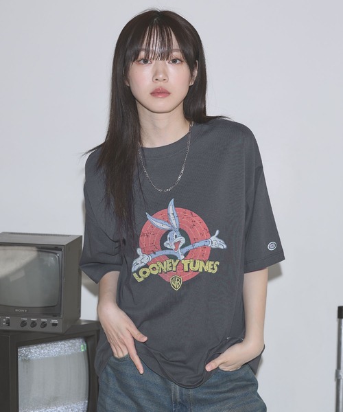 DISCUS(ディスカス)の「Buyer's Select/DISCUS×Spacejam/LOONEY TUNES DISCUS×GREMLINS クルーネック半袖ピグメントTシャツ(Tシャツ/カットソー・メンズ・ホワイト系その他/ブラック系1/ホワイト系1/ホワイト系2/ブラック系その他2/ホワイト系その他2/ブラック系その他/ブラック系2・M/L)」の11枚目の写真