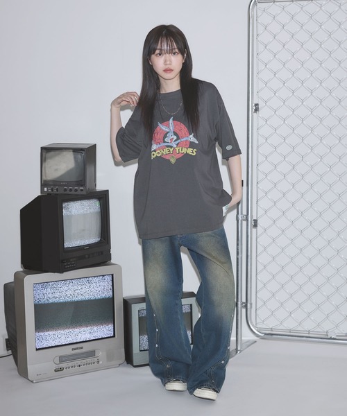 DISCUS(ディスカス)の「Buyer's Select/DISCUS×Spacejam/LOONEY TUNES DISCUS×GREMLINS クルーネック半袖ピグメントTシャツ(Tシャツ/カットソー・メンズ・ホワイト系その他/ブラック系1/ホワイト系1/ホワイト系2/ブラック系その他2/ホワイト系その他2/ブラック系その他/ブラック系2・M/L)」の17枚目の写真