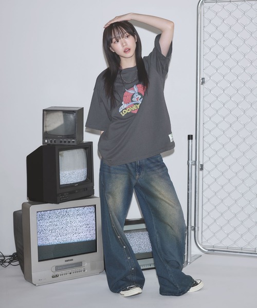 DISCUS(ディスカス)の「Buyer's Select/DISCUS×Spacejam/LOONEY TUNES DISCUS×GREMLINS クルーネック半袖ピグメントTシャツ(Tシャツ/カットソー・メンズ・ホワイト系その他/ブラック系1/ホワイト系1/ホワイト系2/ブラック系その他2/ホワイト系その他2/ブラック系その他/ブラック系2・M/L)」の19枚目の写真