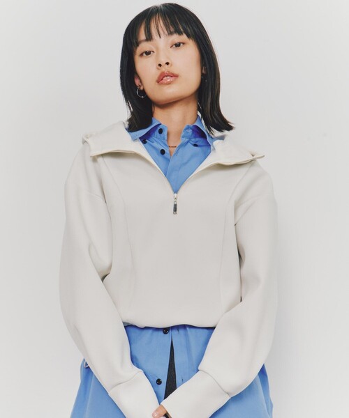 残りわずか！】ボンディングZIPフーディー｜春服（スウェット